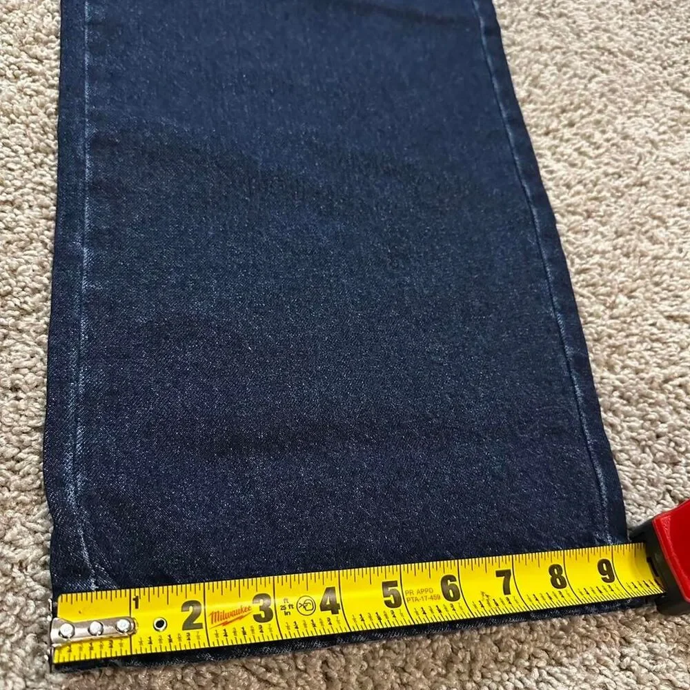 Dickies Men's Navy and Blue Jeans